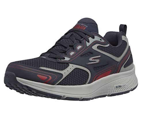 Skechers Go Run Wide Mens Navy Ortholite Cushion Air Cooled GOGA