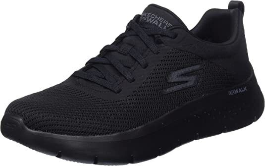 Skechers Go Walk Flex Black Ultra Go Cushioning Air Cooled Goga