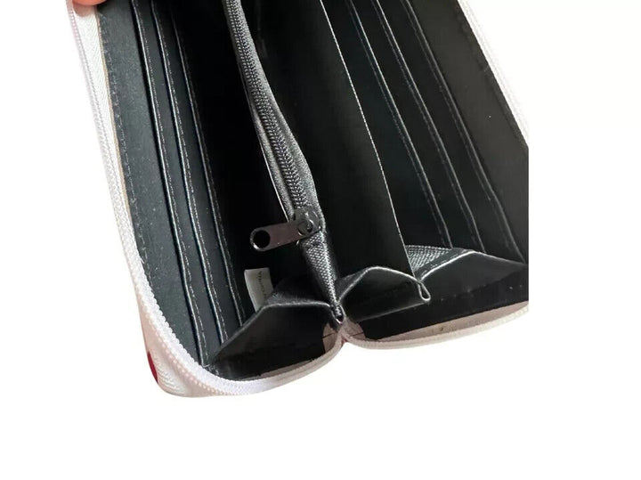 Womens Medium Pink Purse Scottie Westie Dog Design Coin Cash Credit Card Zip