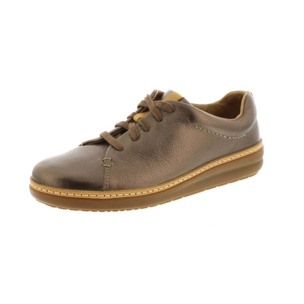 Clarks Artisan Amberlee Crest Bronze Womens Low Rise Casual Lace