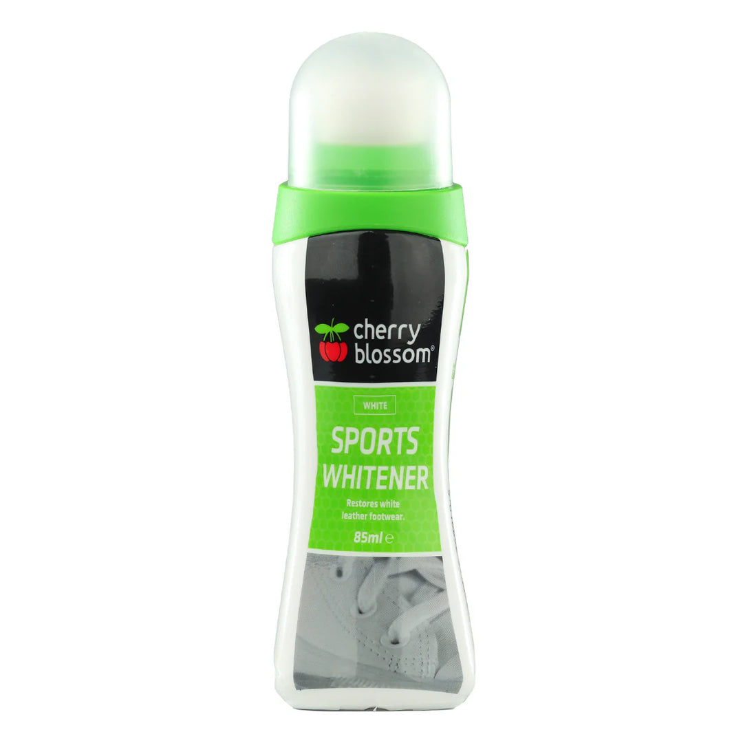 Cherry Blossom Sports Whitener Restores Colour Leather Footwear NEW SIZE 85ML