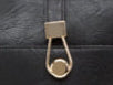 Long & Son Ladies Black Faux Leather Shoulder Cross Body Handbag With Adjustable Strap