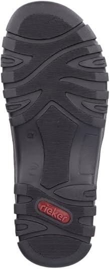 Rieker Antistress 25051 Mens Tobacco Brown Faux Leather Cross Over Double Touch Fasten Lightweight Sandals