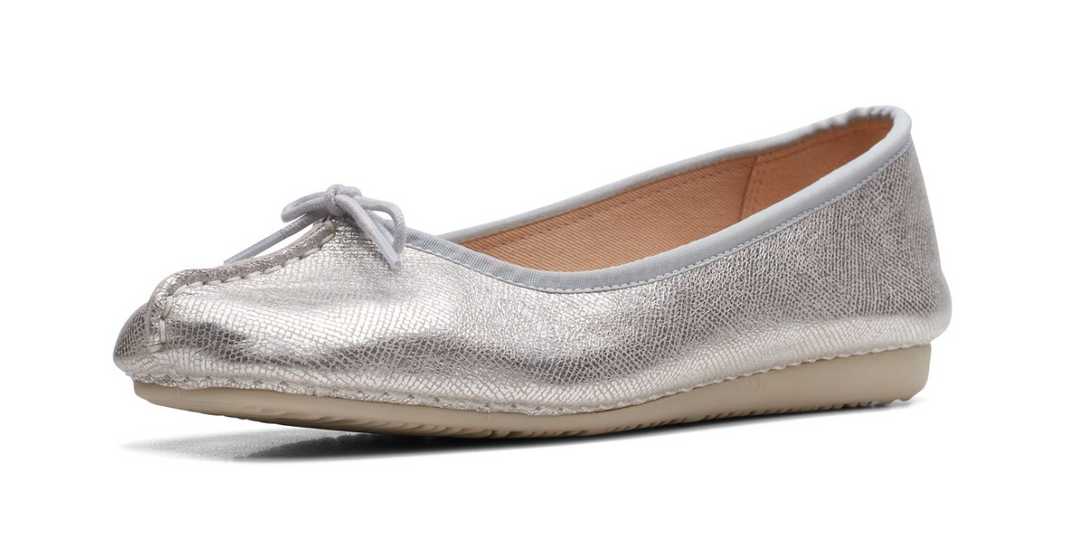 Clarks ballerina freckle ice clearance