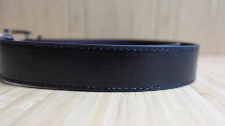 Gentlemen Men Belt made by Forest 5030 Black