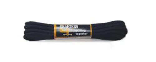 Grafters Chunky Round 60cm Smart Dress Formal Shoe Laces For 3 - 4 Eyelets Black