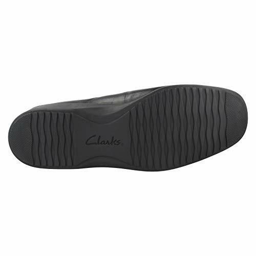 Clarks Georgia Extra Wide EE Fit Ladies Black Leather Loafer Moccasin Slip On Shoes