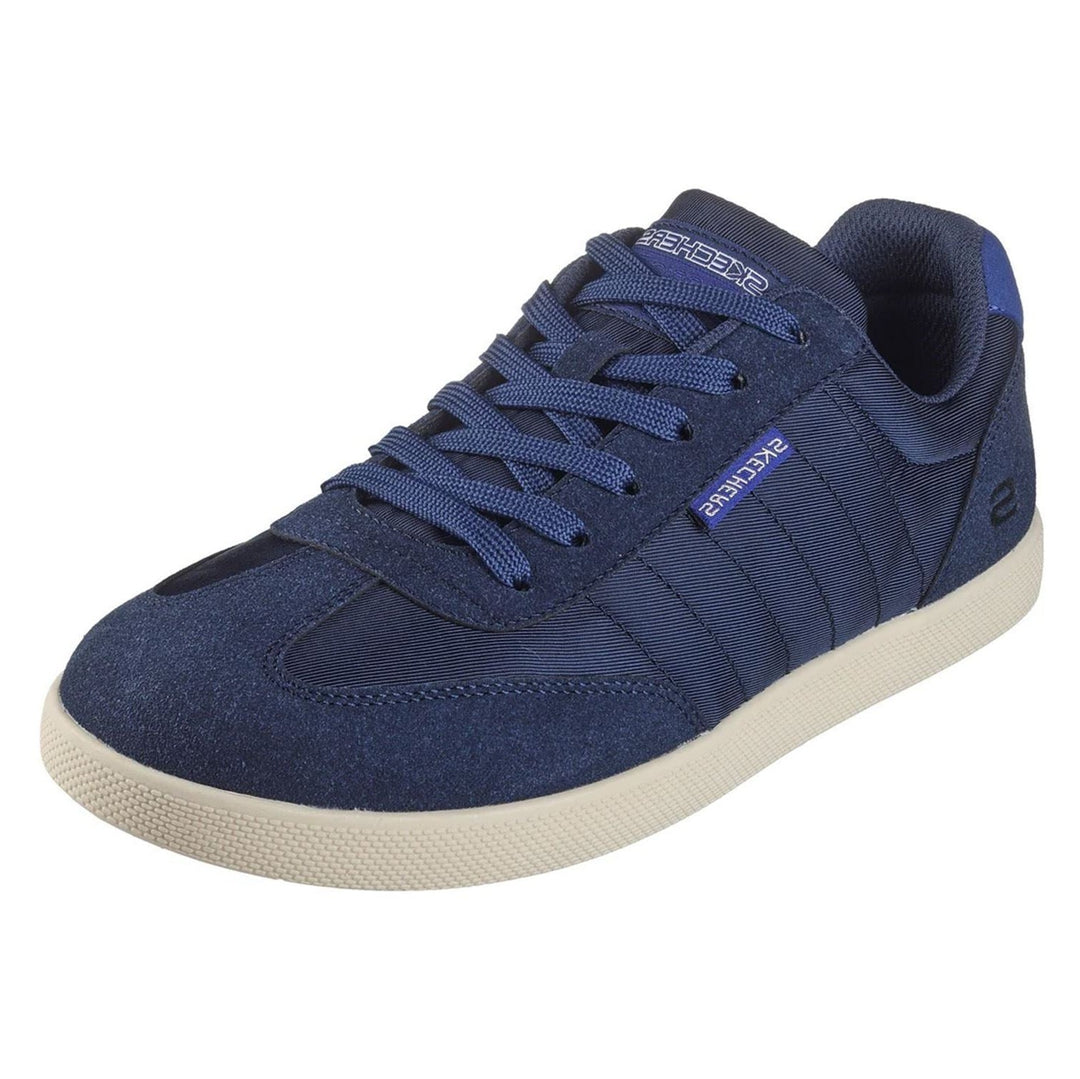 Skechers Placer-Vinson Mens Navy Retro Style Classic Fit Lace Up