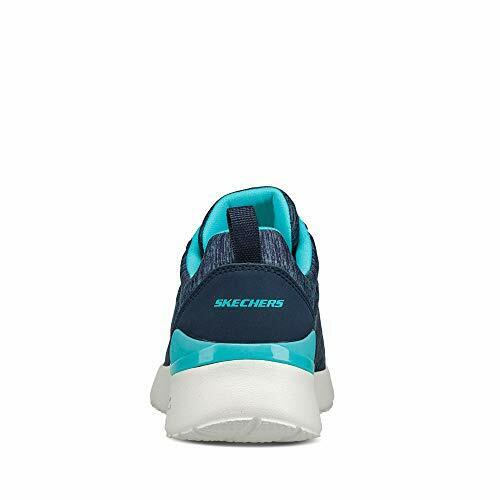 Skechers Dynamight Paradise Waves Ladies  Blue Lace Up Washable Trainers With Memory Foam