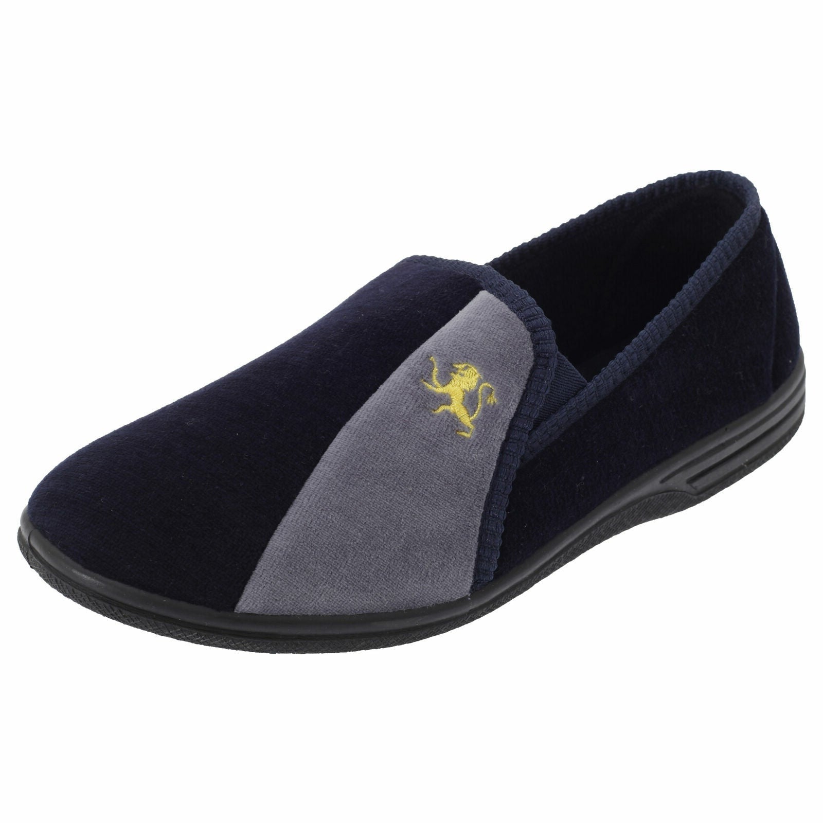 thumbnail image 2 of Zedzzz Kevin Twin Gusset Slippers Mens - Secret Sales 2 of 11