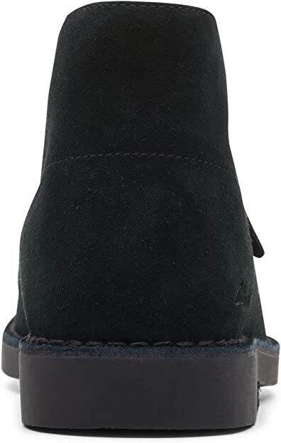 Clarks Originals Desert Boot Evo Suede Leather Ortholite Removable Soles Black