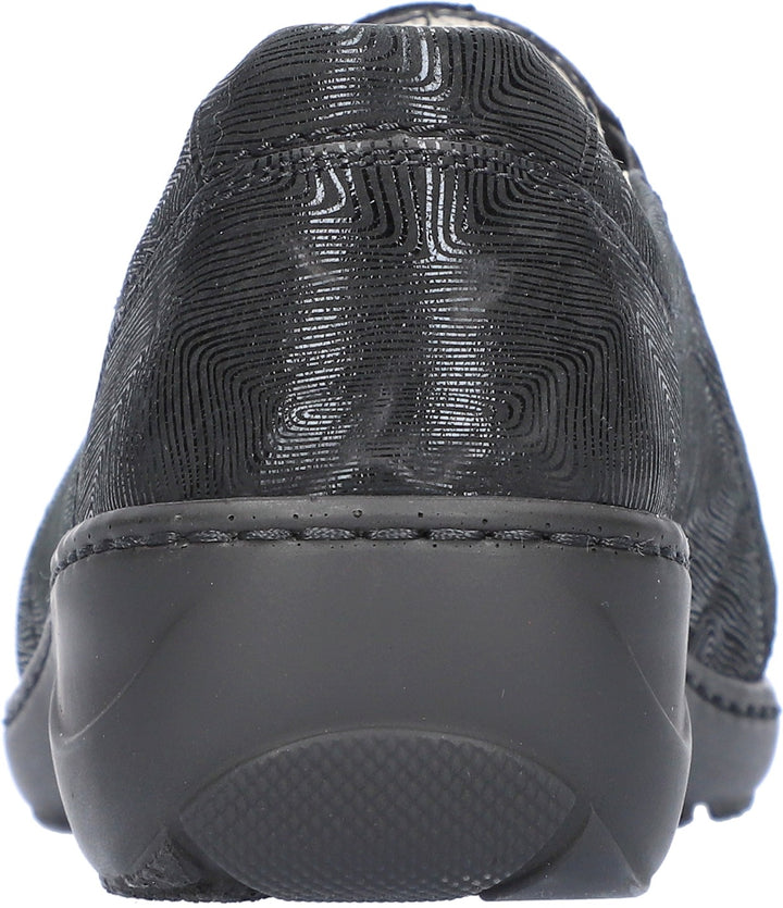 Waldlaufer Kya Ladies Wide Fitting Black Nubuck Leather Slip On Shoes With Elasticated Gussets And Removable leather Insoles (Copy)