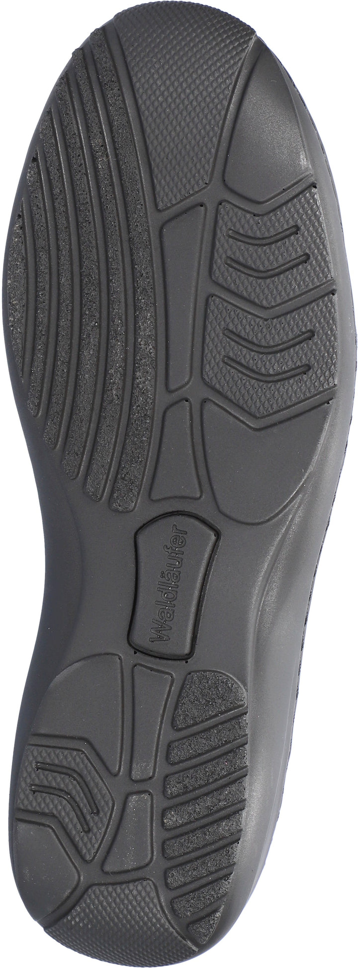 Waldlaufer Kya Ladies Wide Fitting Black Nubuck Leather Slip On Shoes With Elasticated Gussets And Removable leather Insoles (Copy)