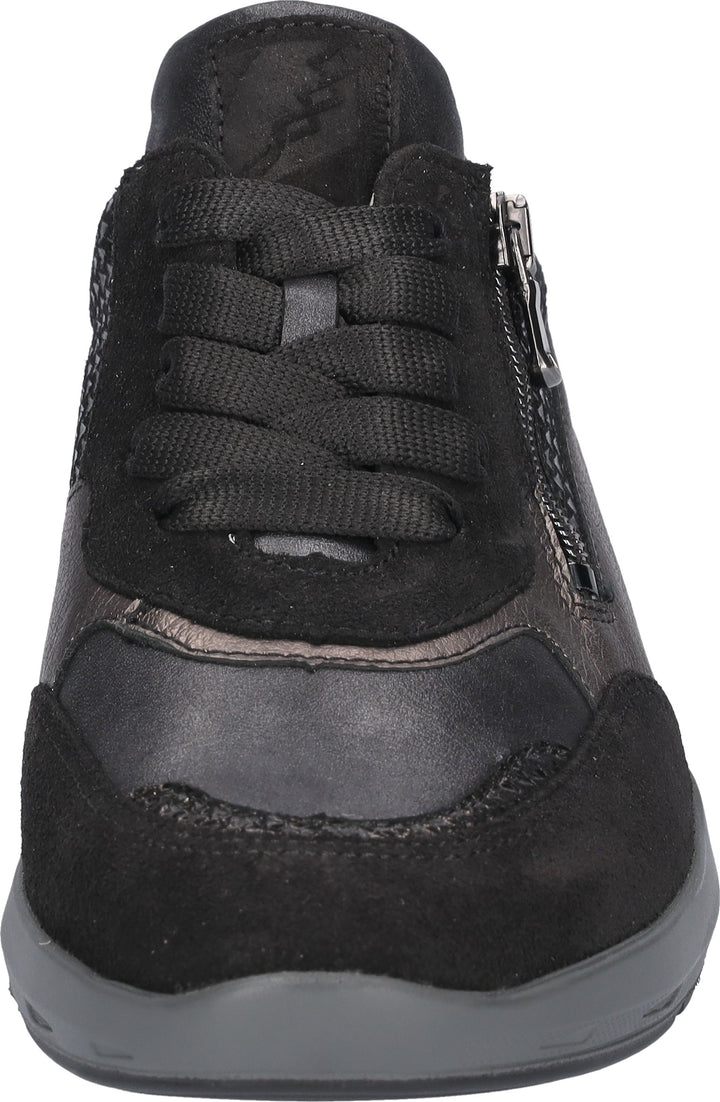 Waldlaufer M-Tonia Ladies Extra Wide Fitting Lace Up Athleisure Trainers