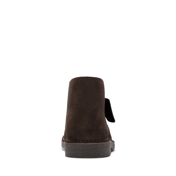 CLARKS ORIGINALS DESERT BOOT EVO SUEDE LEATHER ORTHOLITE REMOVABLE SOLES DARK BROWN