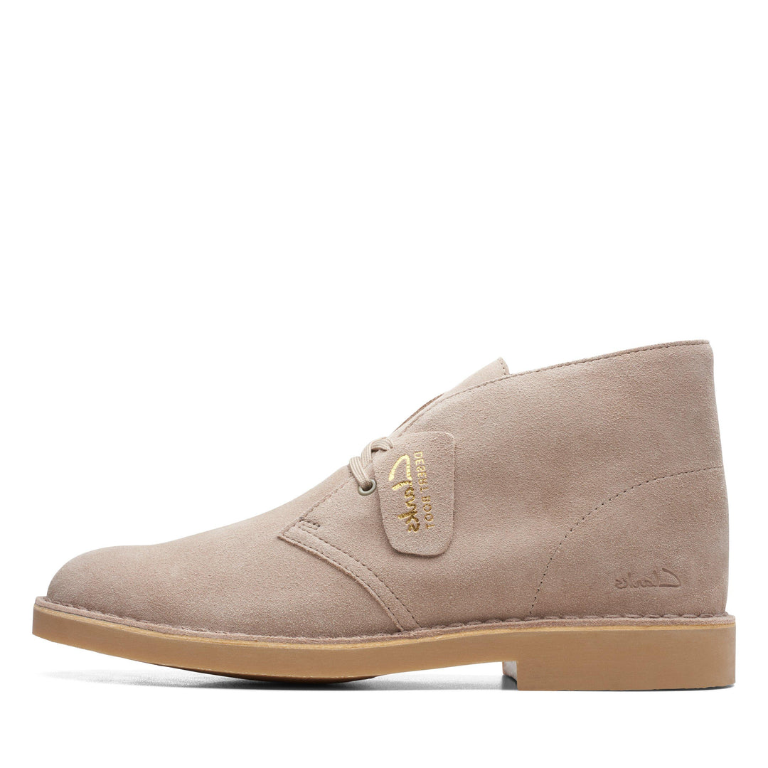 CLARKS ORIGINALS DESERT BOOT EVO SUEDE LEATHER ORTHOLITE REMOVABLE SOLES SAND