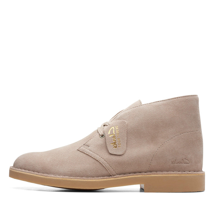 CLARKS ORIGINALS DESERT BOOT EVO SUEDE LEATHER ORTHOLITE REMOVABLE SOLES SAND