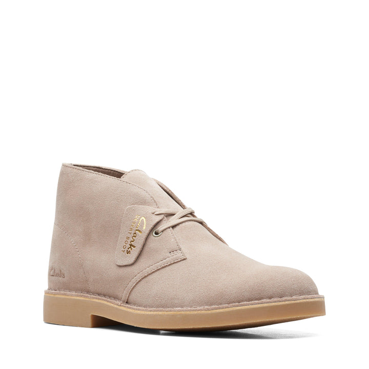 CLARKS ORIGINALS DESERT BOOT EVO SUEDE LEATHER ORTHOLITE REMOVABLE SOLES SAND
