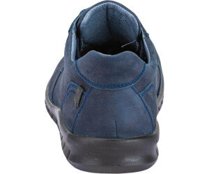 Waldlaufer Hector Mens Wide H Fitting Navy Nubuck Lace Up Casual Shoes