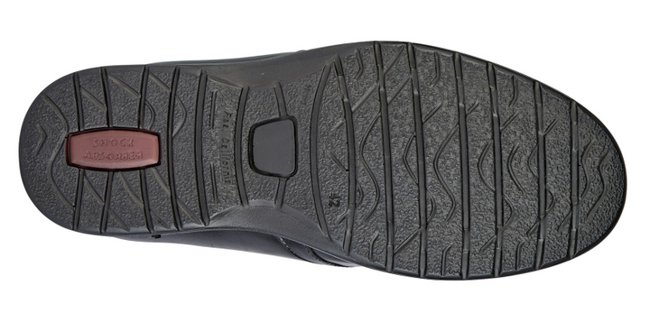 Roamers M984 Mens Black Leather EXTRA XXX WIDE 3 IN 1 FIT Lightweight Casua Slip On Shoes