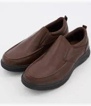 Charles Southwell Shane Men's Wide Fit Brown Slip-On Loafers Comfort Fit Shoes