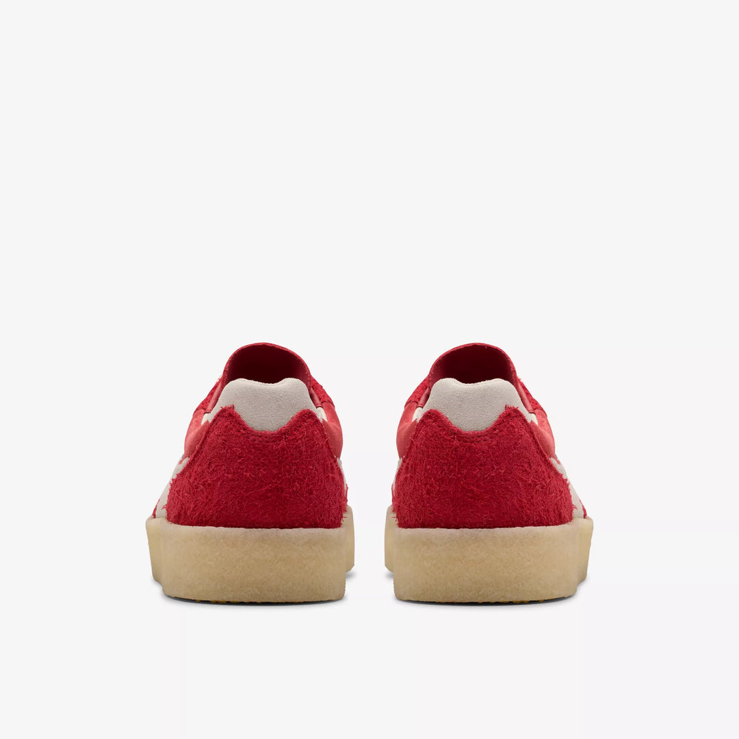 Clarks Originals Mens Tor 80 Suede Lace Up Trainers/Casual Shoes Red Combination