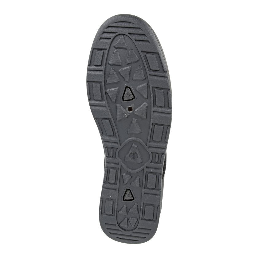 Dek T769 Men's Black/Black Synthetic Nubuck/Microfibre Twin Stripe Retro Lace Trainer (Copy)