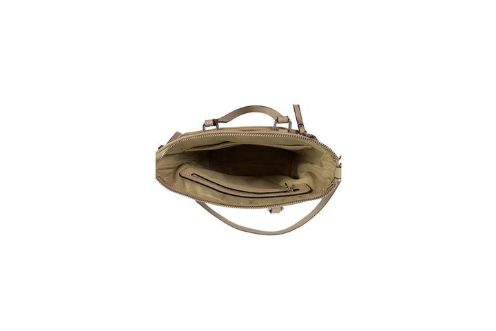 Long & Son Ladies Softee Medium Tote Bag Handbag With Detachable Straps Beige