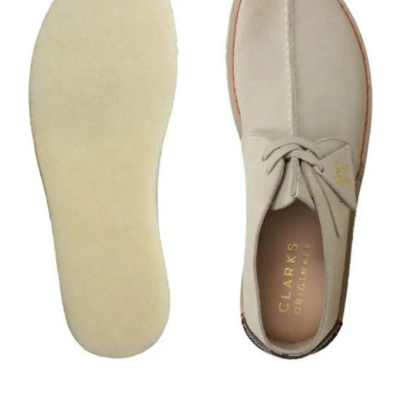 Clarks Originals Bank Robbers Desert Trek Suede Upper Desert Boots With Crepe Soles Sand Suede
