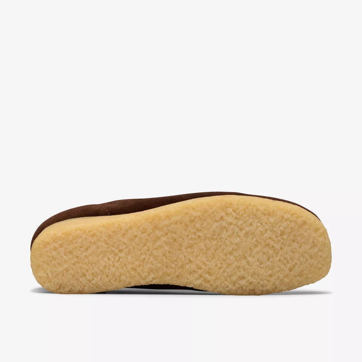Clarks Originals Mens Chocolate Combi Suede Wallabee Lace Up Crepe Soles
