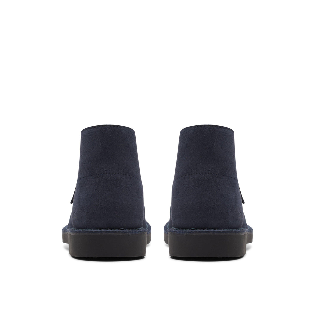 Clarks Originals Desert Boot Evo Suede Leather Ortholite Removable Soles Navy