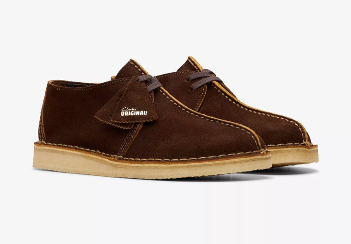 Clarks Originals Desert Trek Suede Upper Desert Boots With Crepe Soles Apple Green (Copy)