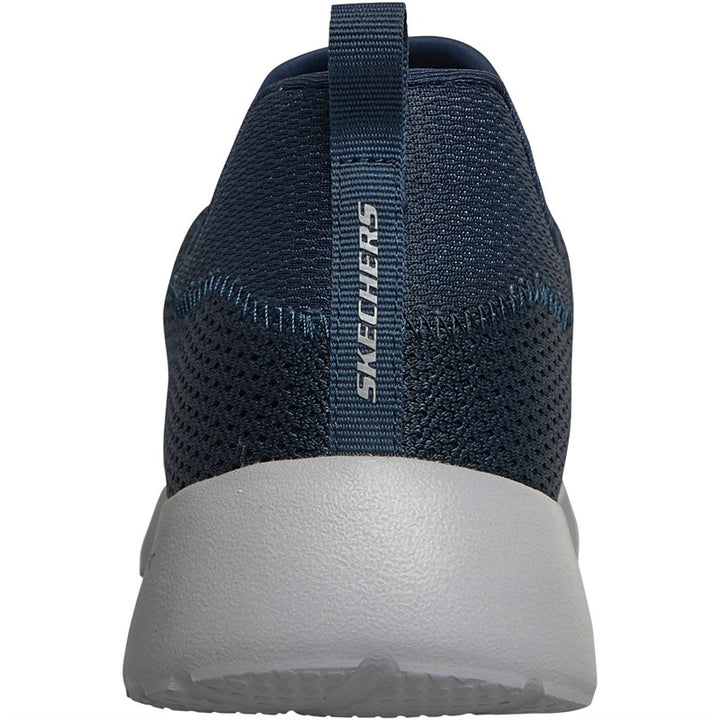 Skechers Dynamight Mens Bungee Elasticated Lace Lightweight Machine Washable Trainers Navy