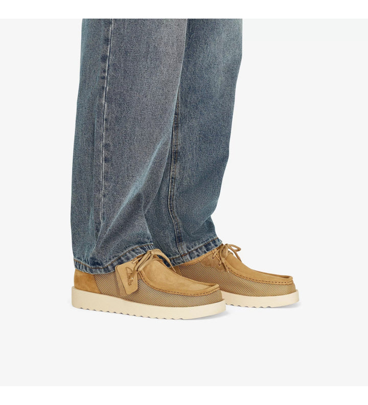 Clarks Originals Wallabee FTR2 LO Mens Light Weight Lace Up Suede Wallabees Dark Sand