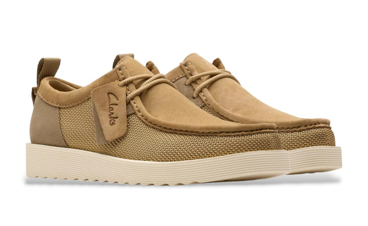 Clarks Originals Wallabee FTR2 LO Mens Light Weight Lace Up Suede Wallabees Dark Sand