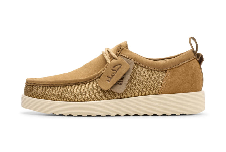 Clarks Originals Wallabee FTR2 LO Mens Light Weight Lace Up Suede Wallabees Dark Sand