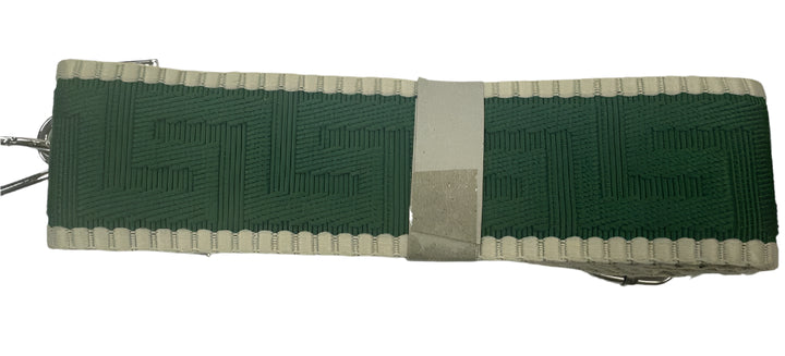 Long  & Son Replacement Fabric Adjustable Bag Strap L S Geometric Green