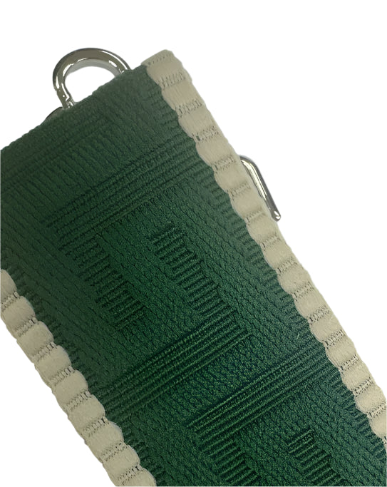 Long  & Son Replacement Fabric Adjustable Bag Strap L S Geometric Green