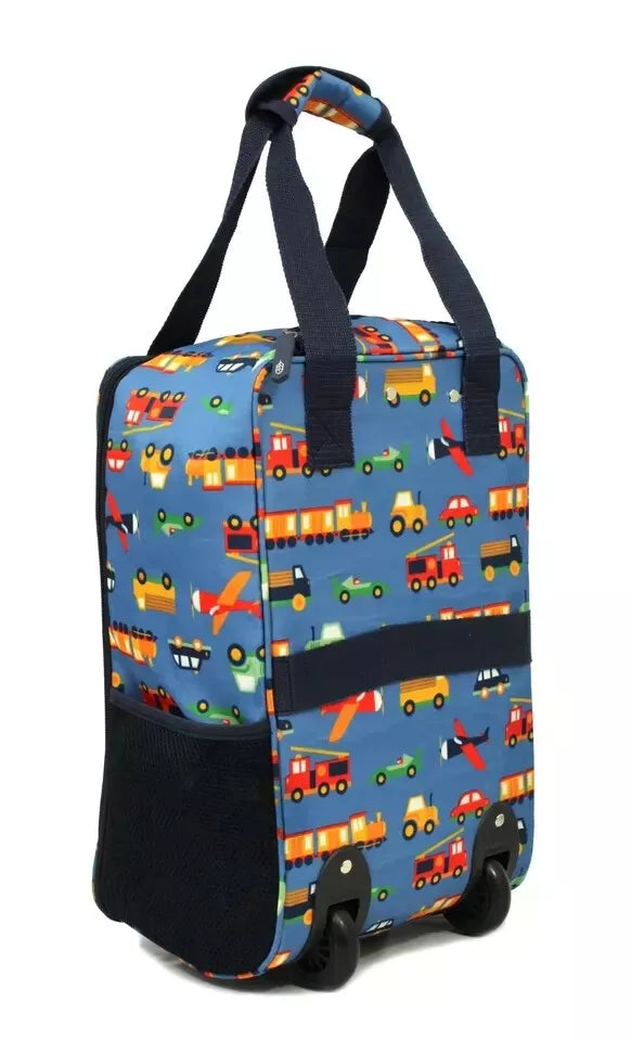 KIDS RYANAIR UNDER SEAT 40X25X20CM WHEEL CASE CABIN TROLLEY CARRY ON TRAVEL BAG CASE