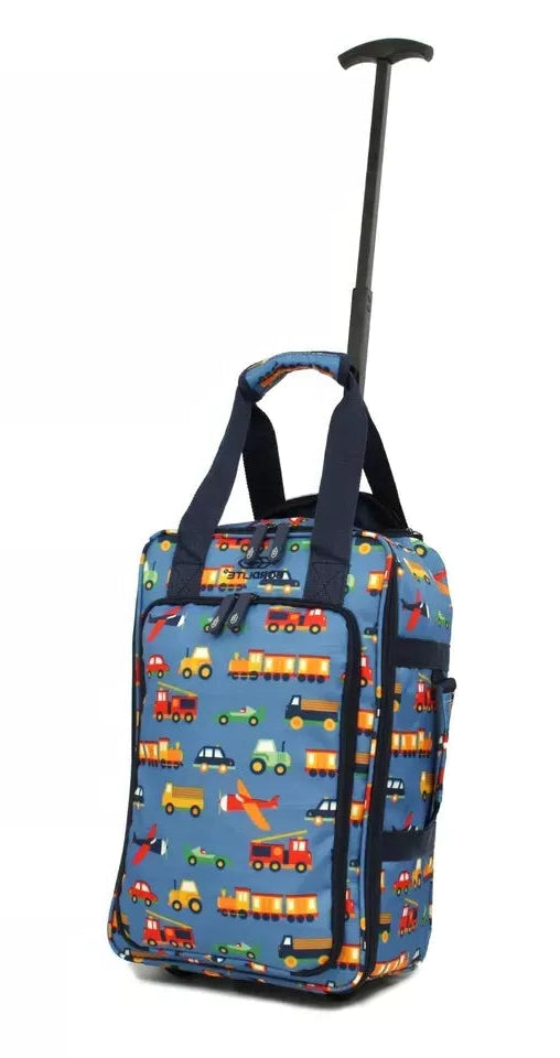 KIDS RYANAIR UNDER SEAT 40X25X20CM WHEEL CASE CABIN TROLLEY CARRY ON TRAVEL BAG CASE