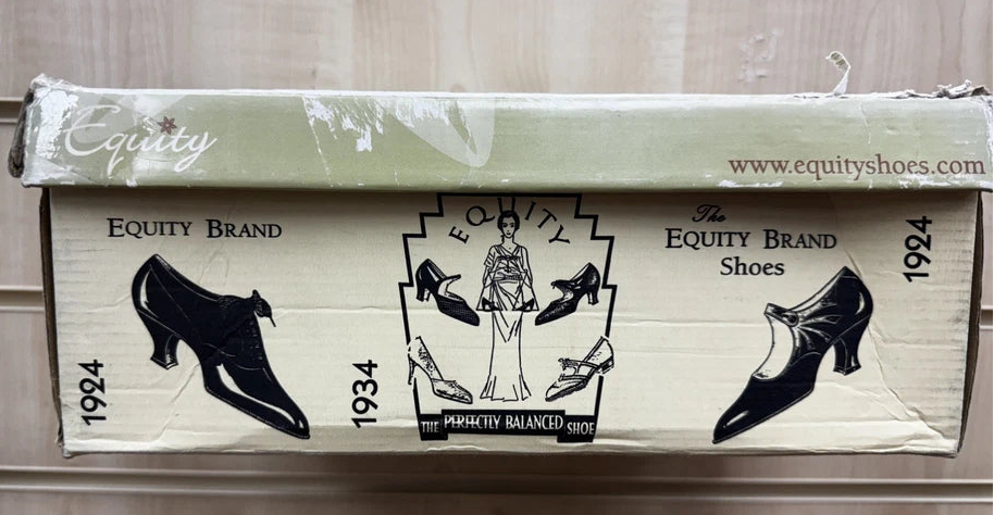 Equity Monica Ladies WIDE E FIT Classc Black Snake Leather Mid Heel Court Shoes Vintage Style (Copy)