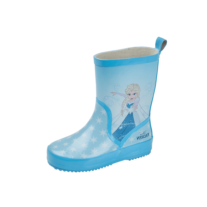Girls Frozen Blue Toddler Wellington Boots Kids Wellies