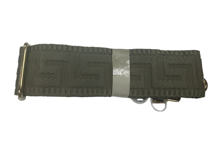 Long  & Son Replacement Fabric Adjustable Bag Strap L S Geometric Taupe