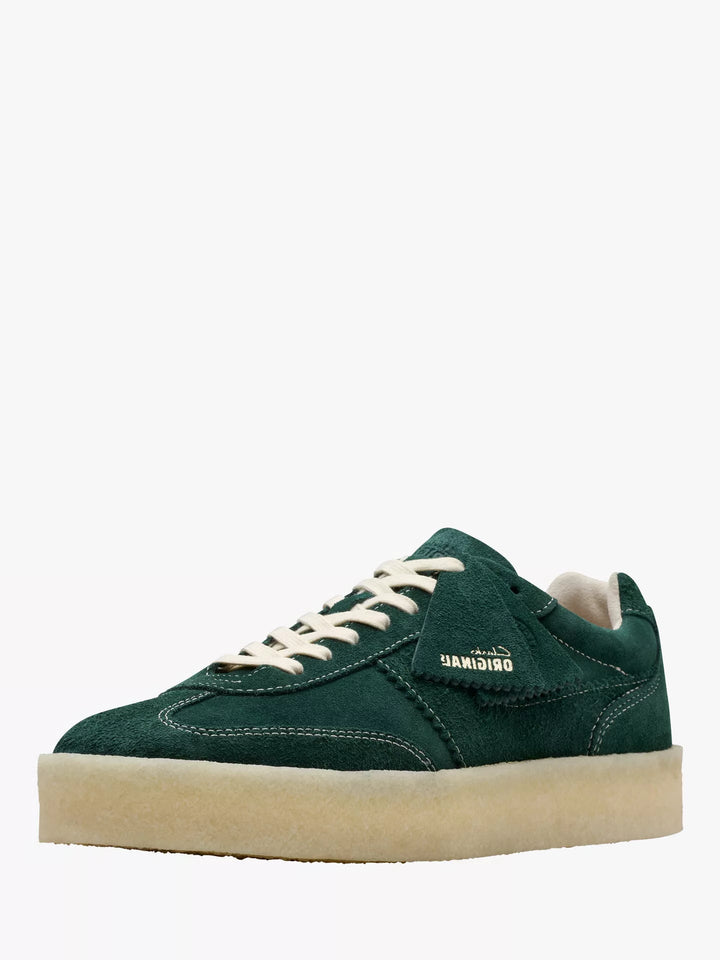 Clarks Originals Tor 80 Mens Lace up Trainers/Casual Shoes Pine Green Suede