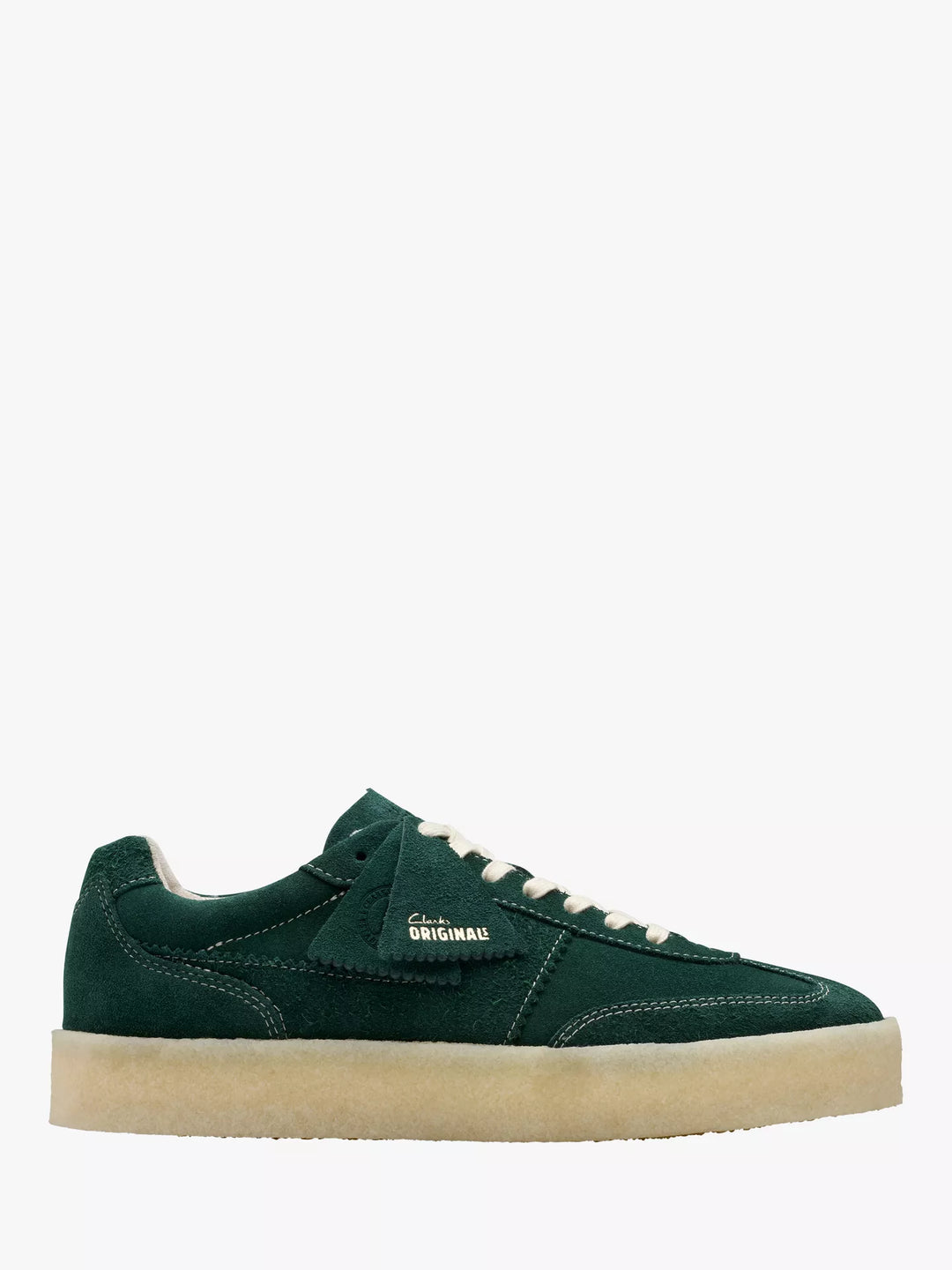 Clarks Originals Tor 80 Mens Lace up Trainers/Casual Shoes Pine Green Suede