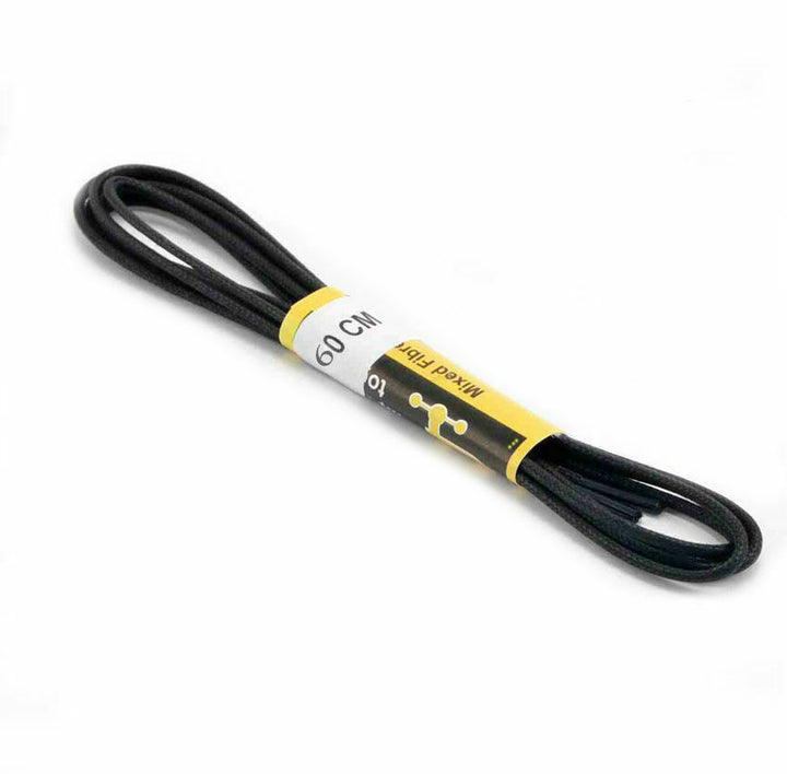 Grafters Black 60cm Thin Round Smart Dress Formal Shoe Laces For 3 - 4 Eyelets