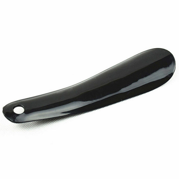 Small Black Plastic Shoe Horn 17 CM Long Perfect for Slipping on Shoes Boots