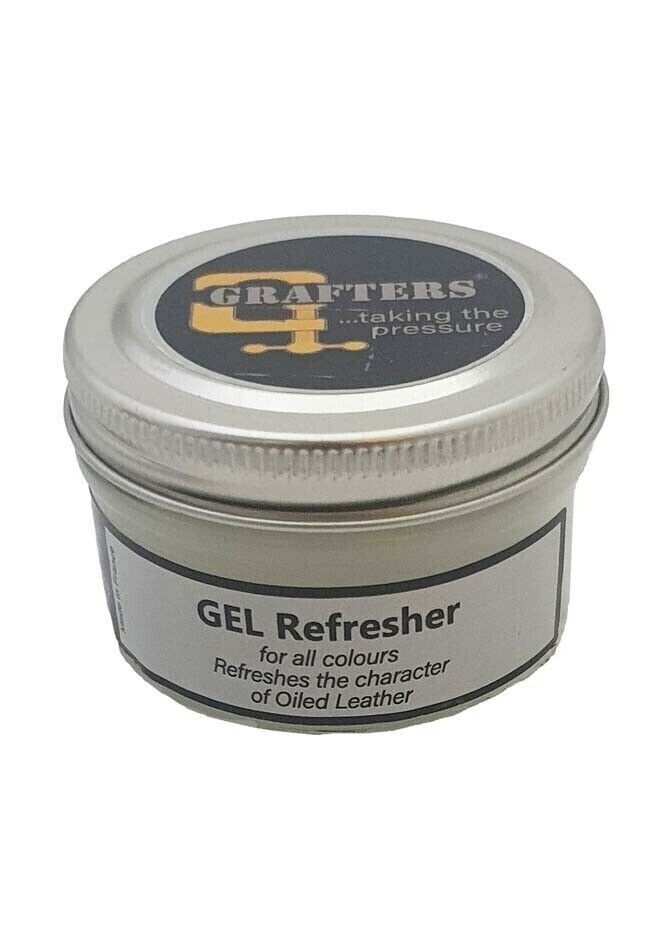 Grafters 50ml Jar Neutral Refresher Nourishing Gel For Oiled Leather Cream