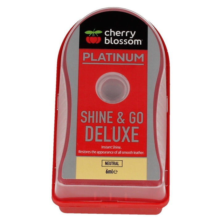Cherry Blossom Shine & Go Deluxe Shoe Instant Polishing Sponge Travel (Neutral)
